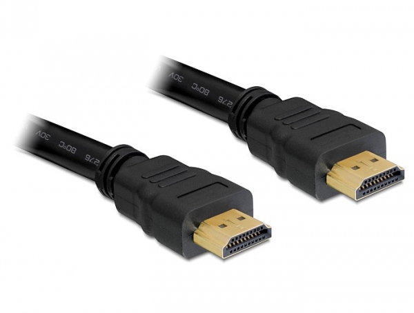 Delock 82710 Câble Hdmi 15 M Hdmi Type A (standard) Noir