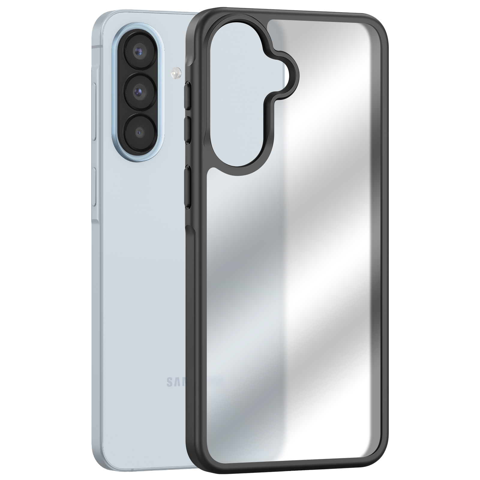 Coque Pour Galaxy A57 Givré Conception Hybride Anti-chutes 1.5m Noir Dux Ducis