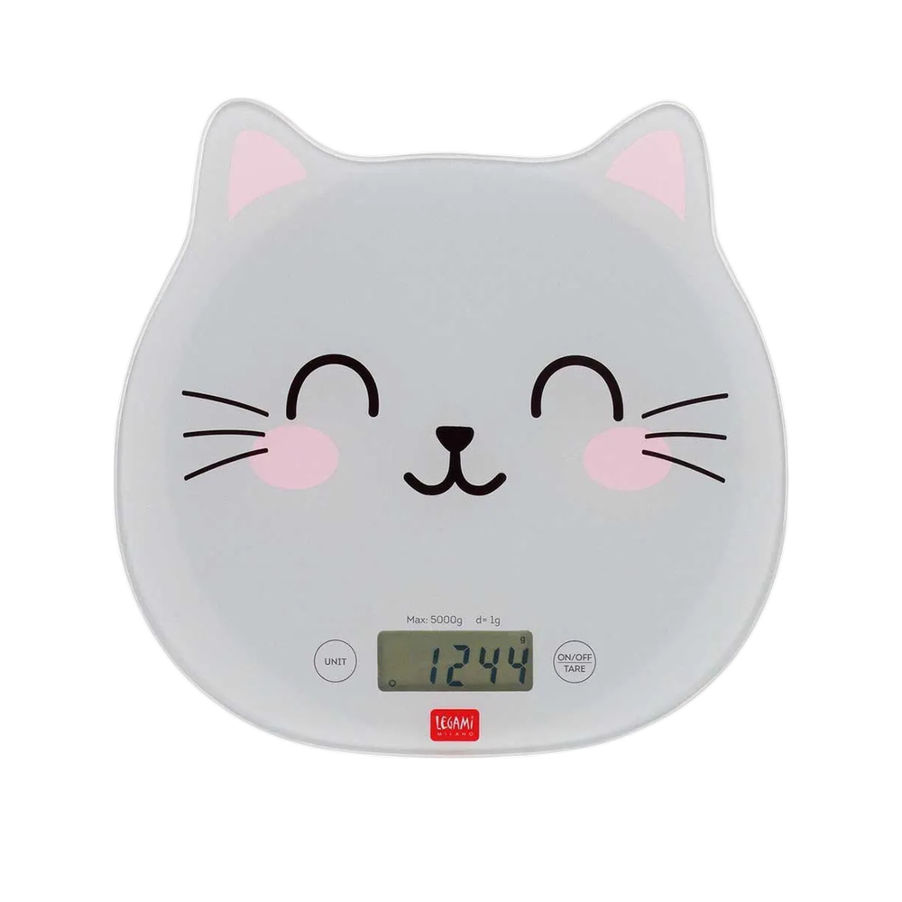 Balance De Cuisine Legami Kitty 5kg Verre Trempé Tactile