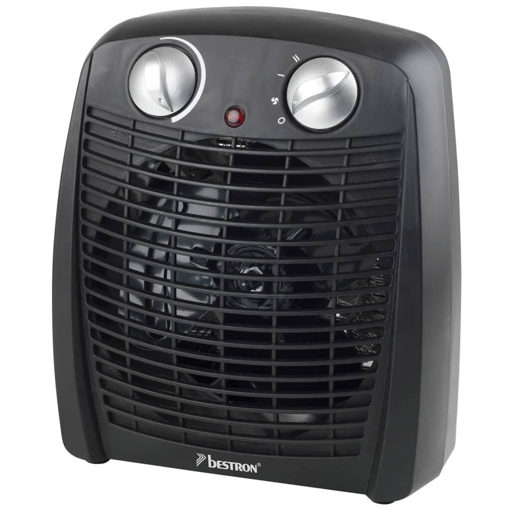 Bestron Radiateur Soufflant 2 000 W Noir Afh211b