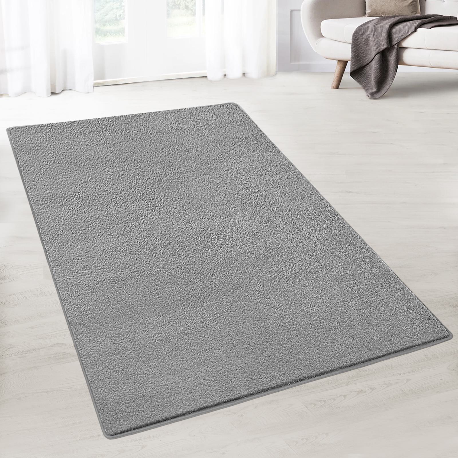 Tapis De Salon Et De Chambre Dynasty Gris Argent 200 X 350 Cm
