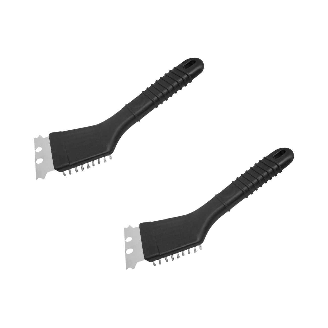 Ensemble De 2 Racloirs À Plancha Et Brosse À Barbecue 2 En 1