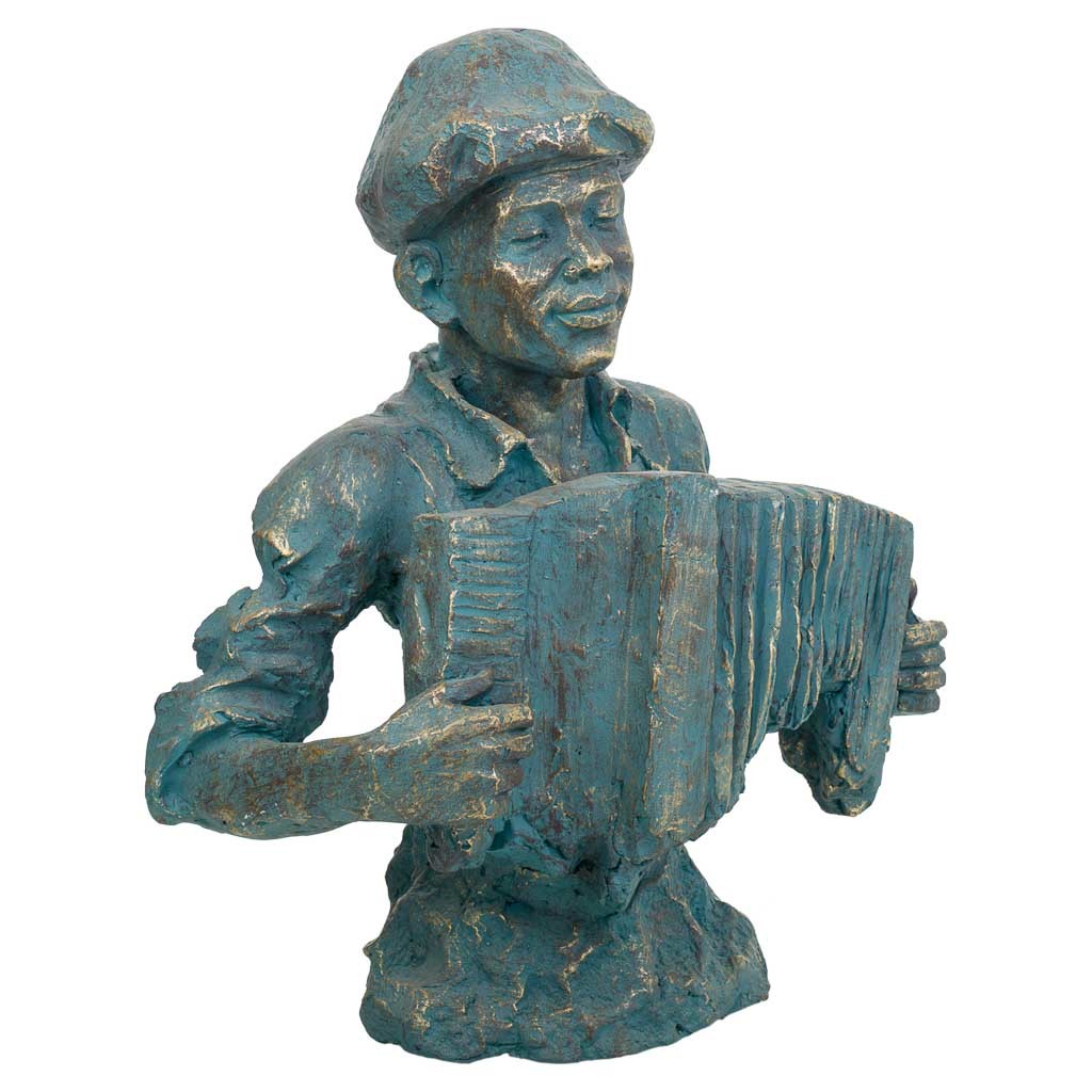 Figure Musicien Décoration 51,5x30x62,5h