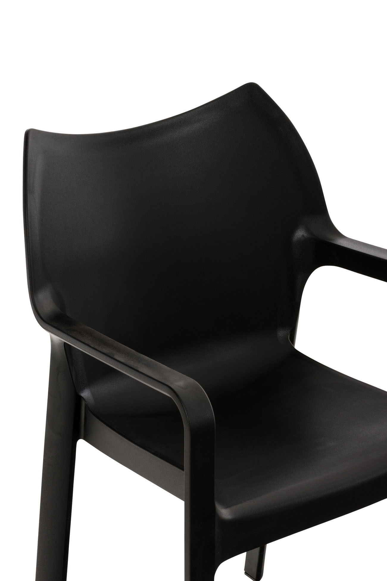 Lot De 4 Chaises Diva Noir