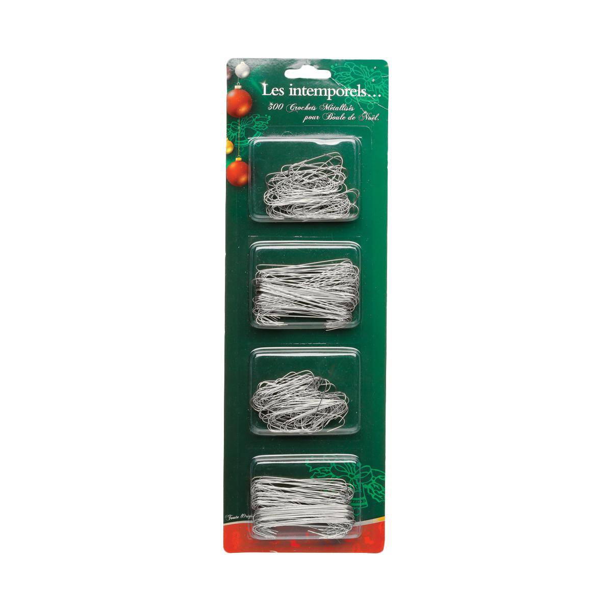 Lot De 300 Crochets Pour Boules Métalisés - Feeric Lights & Christmas