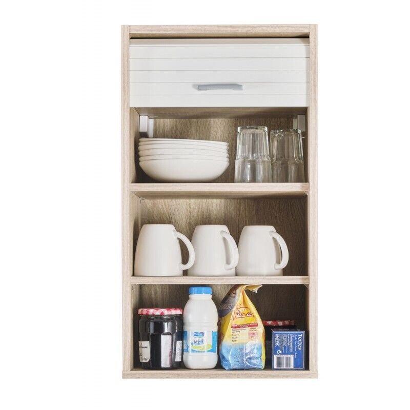 Meuble Haut Cuisine Beaux Meubles Pas Chers 40 X 72 X 35 Cm Blanc Bois