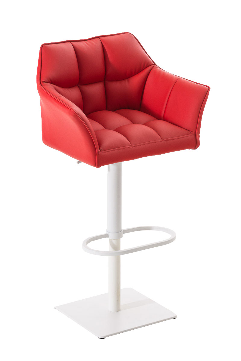 Tabouret De Bar Damaso W Rouge