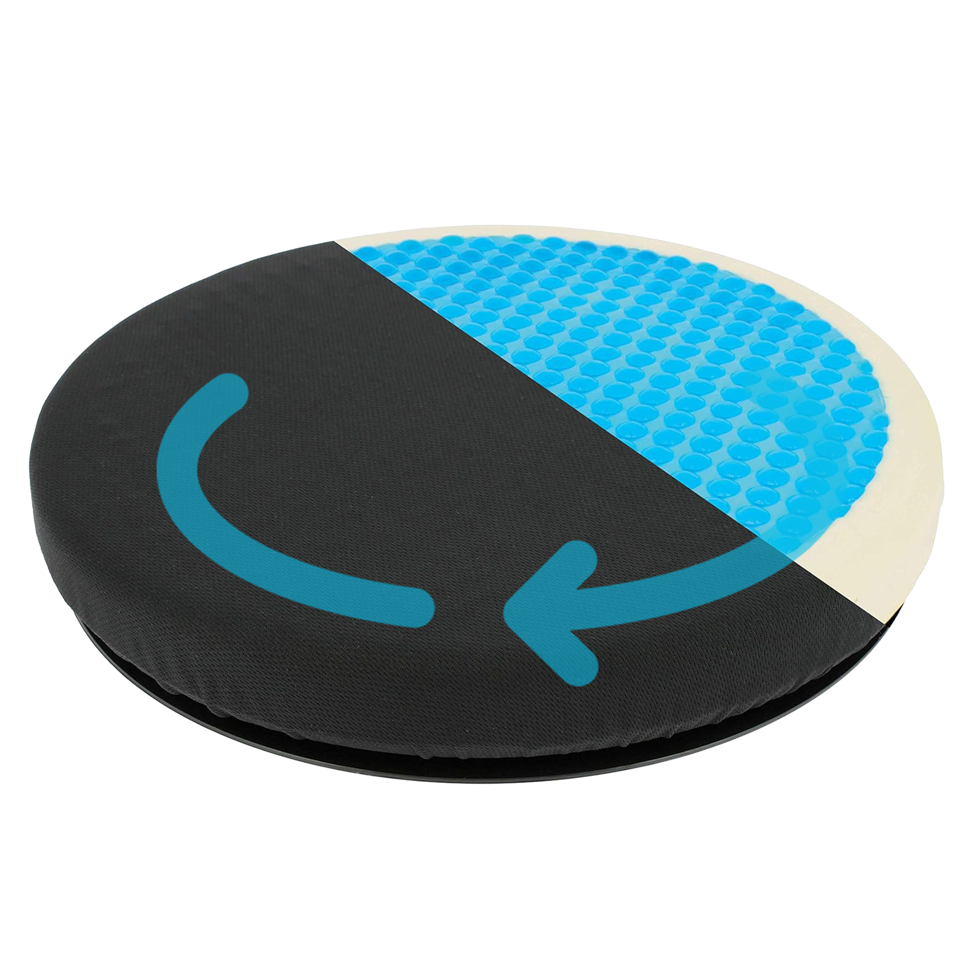 Coussin Pivotant 360 Memoire De Forme Gel Rafraichissant Antiderapant