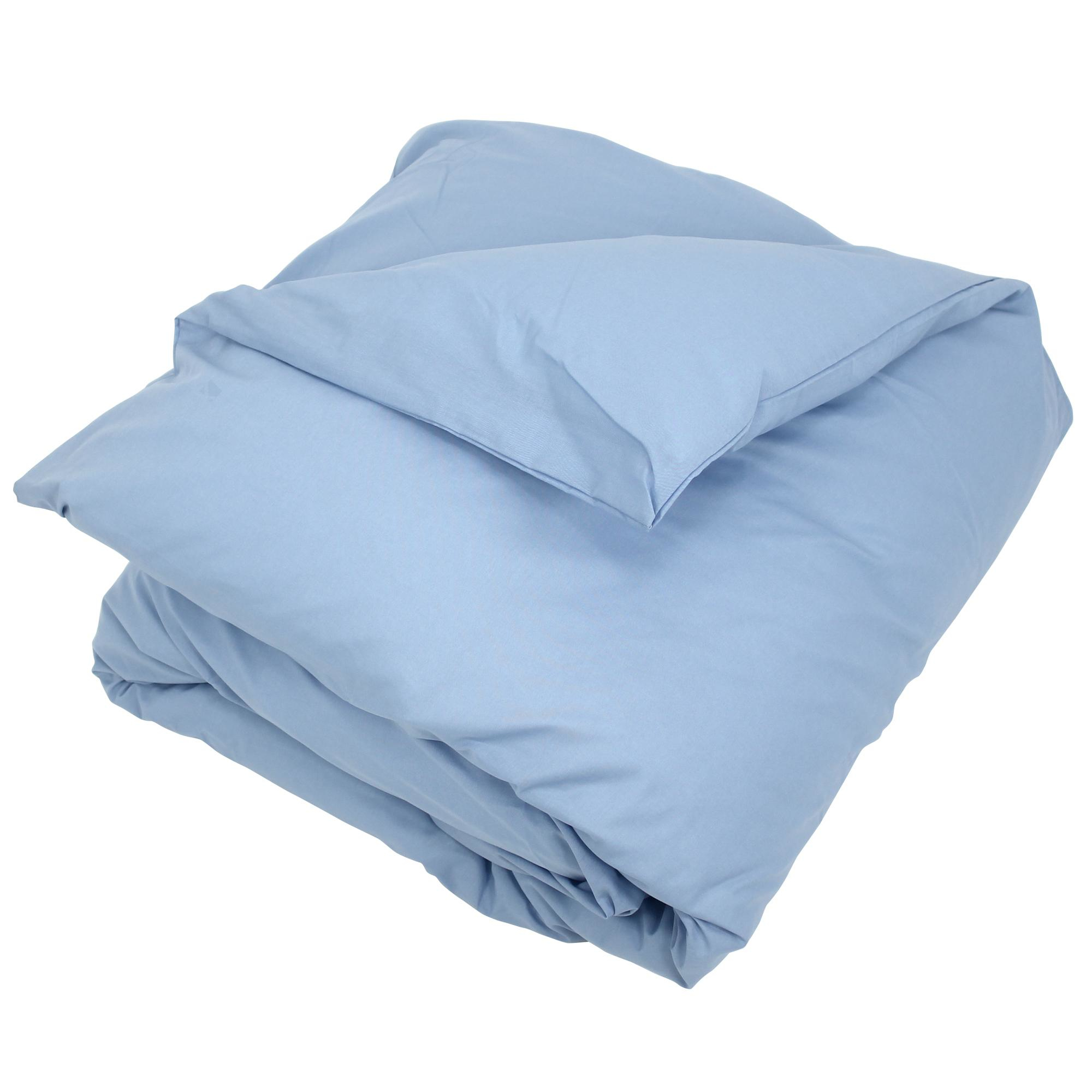 Linnea Alto Housse De Couette Bleu Coton 200 X 200 Cm
