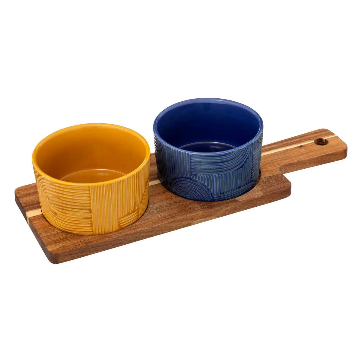 Service Apéritif 3 Pièces "soleya" 11cm Multicolore