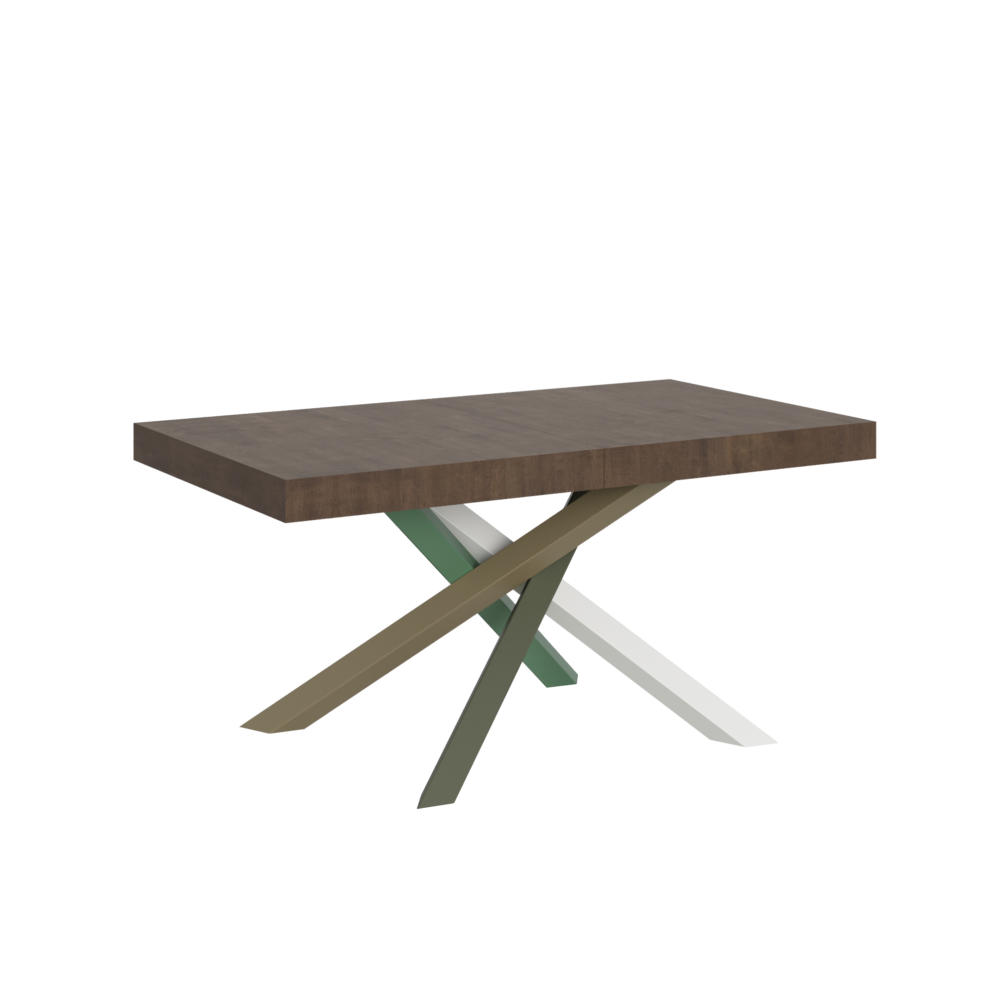 Table Extensible 90x160/420 Cm Volantis Noce Structure 4/a