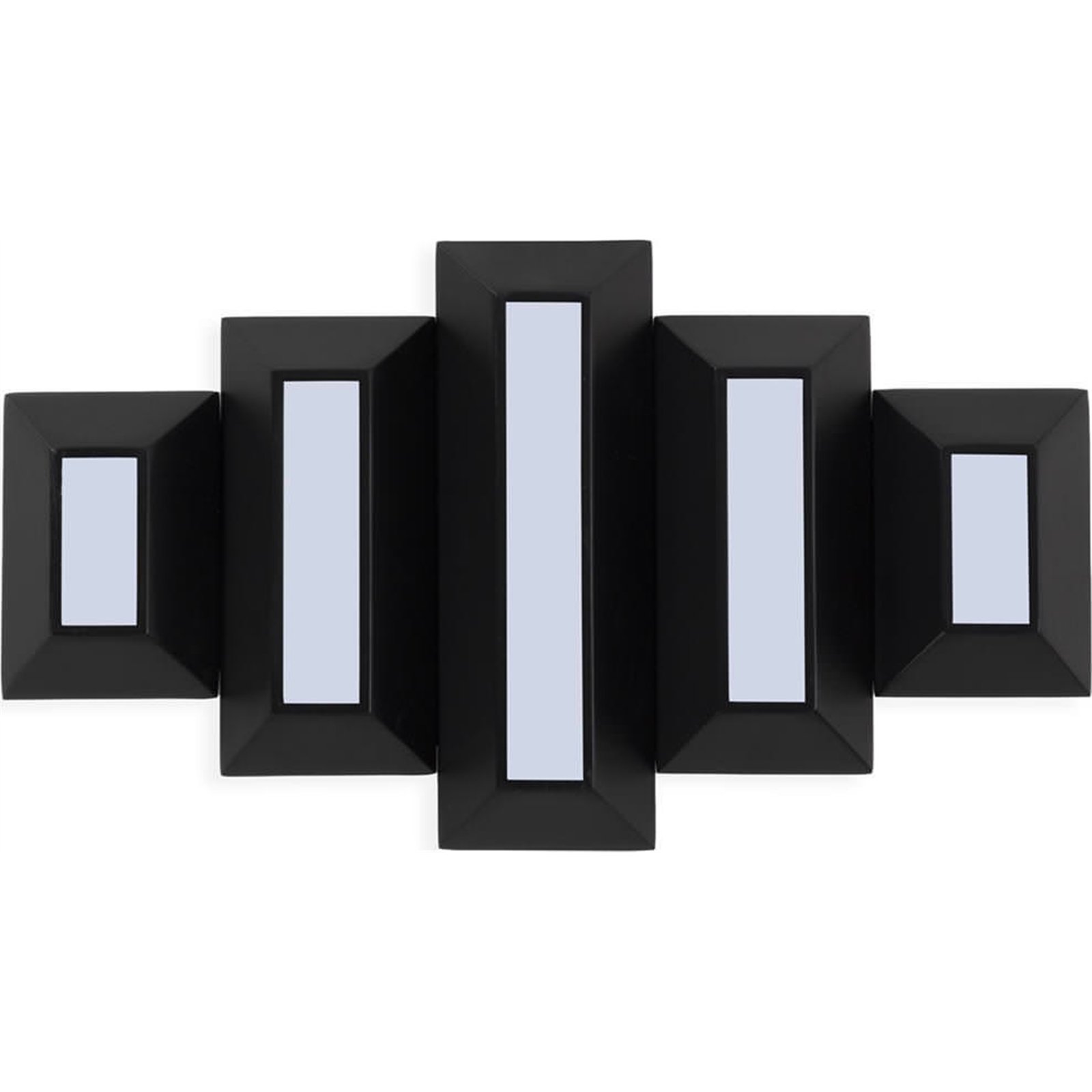 Applique Murale Noire Design Géométrique - Noir