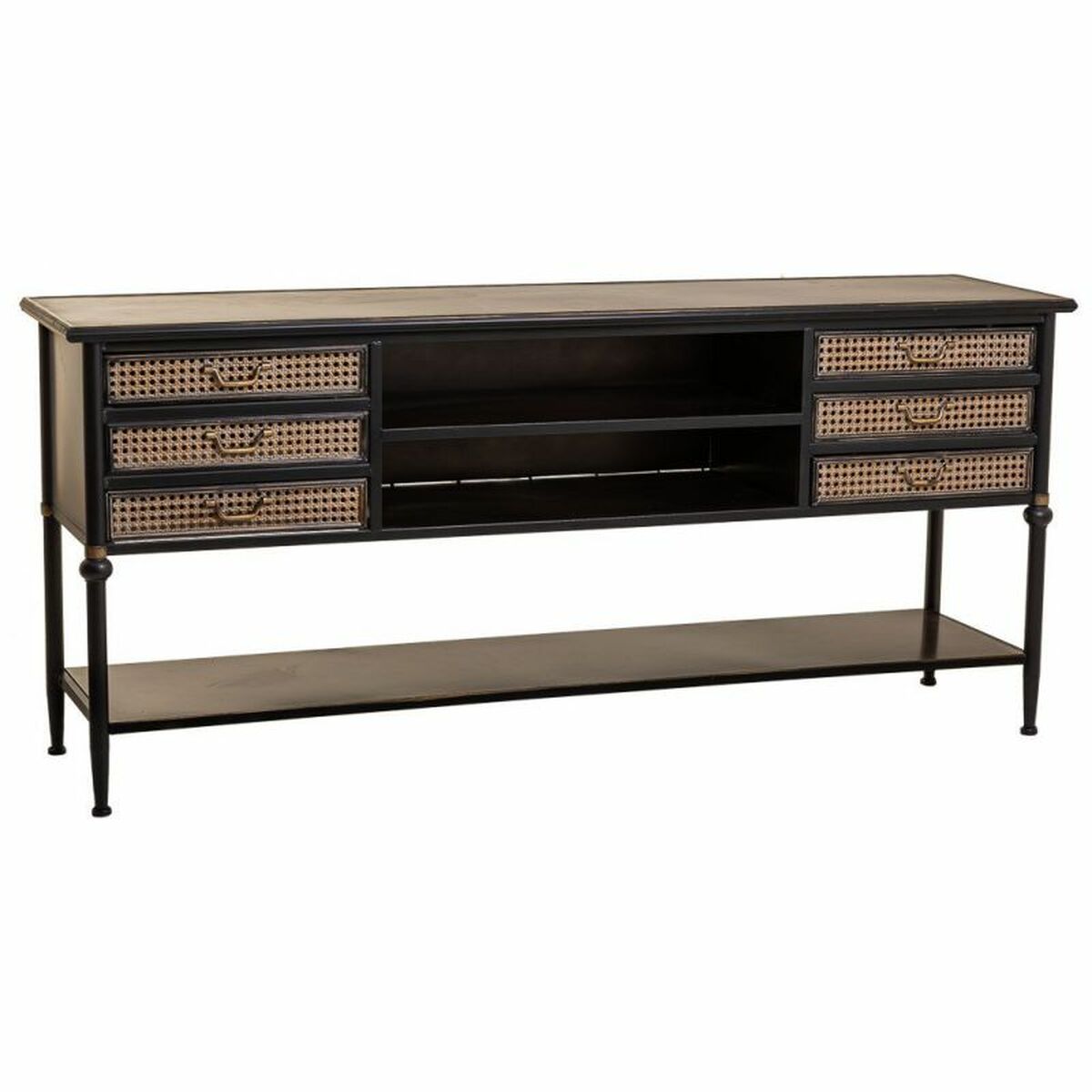 Buffet Alexandra House Living Marron Métal 45 X 80 X 180 Cm