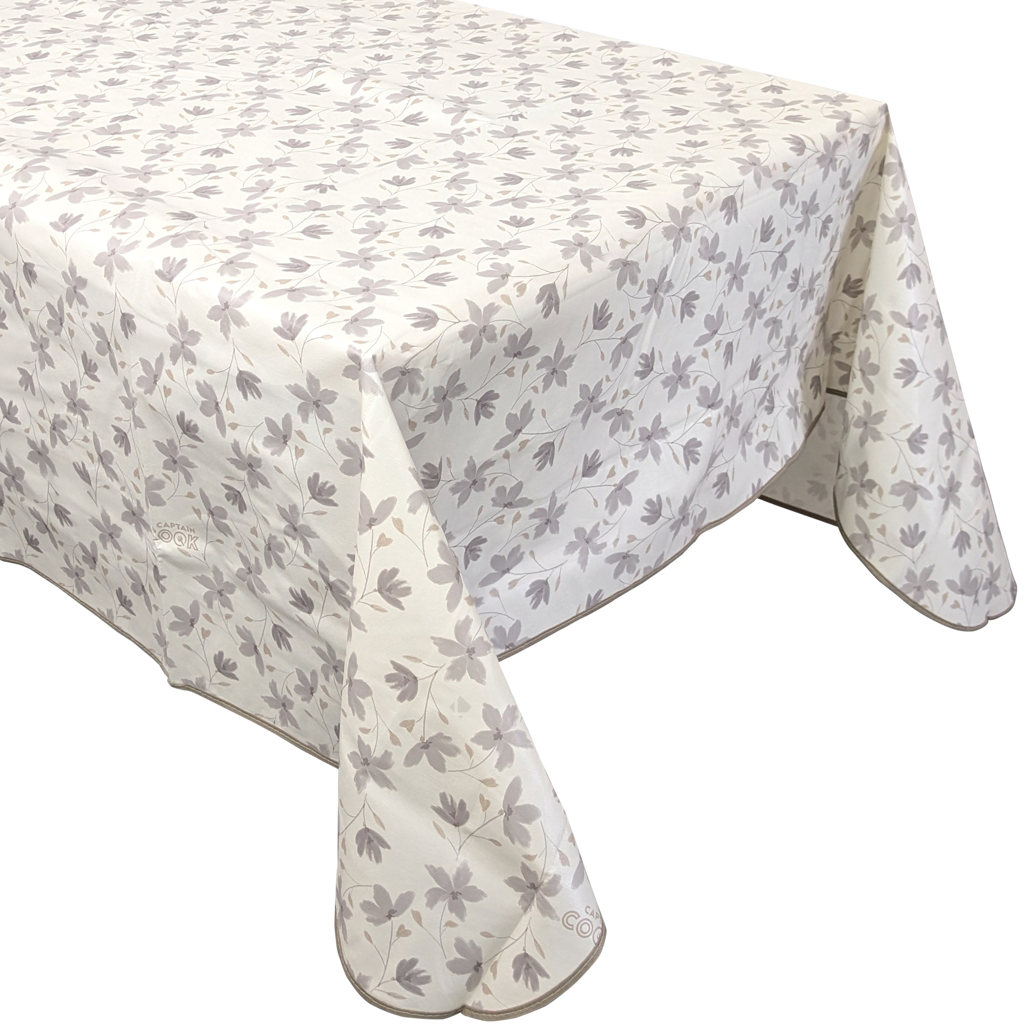 Nappe Rectangulaire 140x220 Cm Antitaches Bloom Bloom Beige