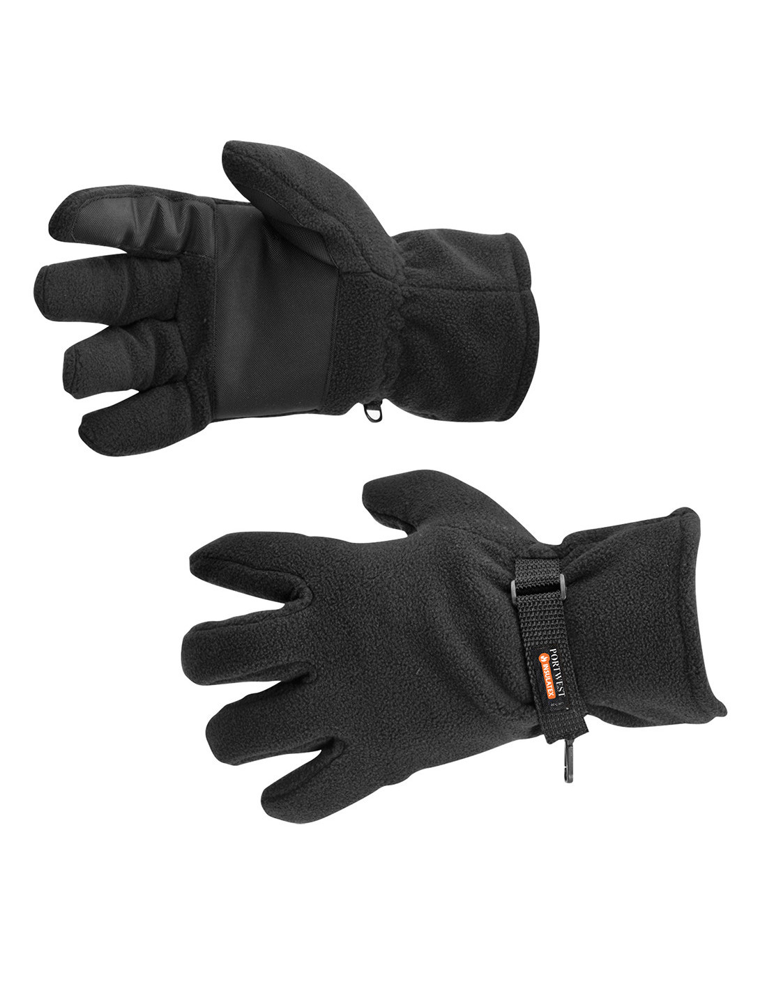 Gant Polaire Doublé Insulatex Couleur: Noir Taille - Portwest