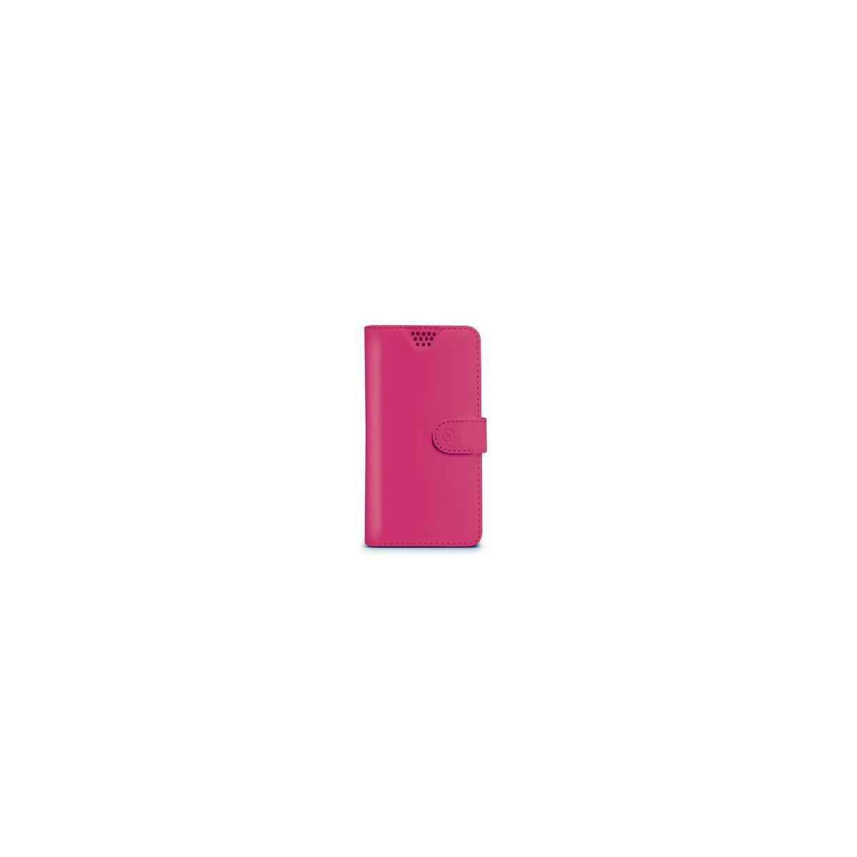 Celly Wallyunixlfx Custodia Per Cellulare 12,7 Cm (5") Custodia A Borsellino Rosa