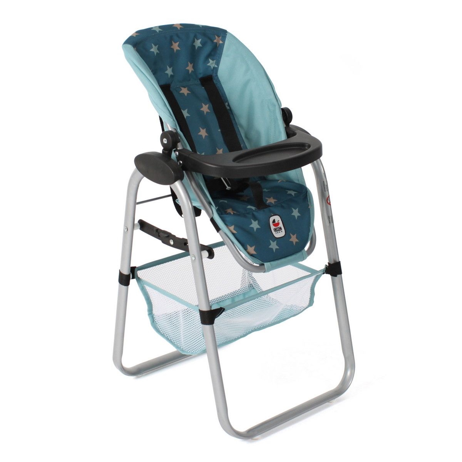 Bayer Chic 2000 Chaise Haute Pour Poupées - Étoile Turquoise Bleu