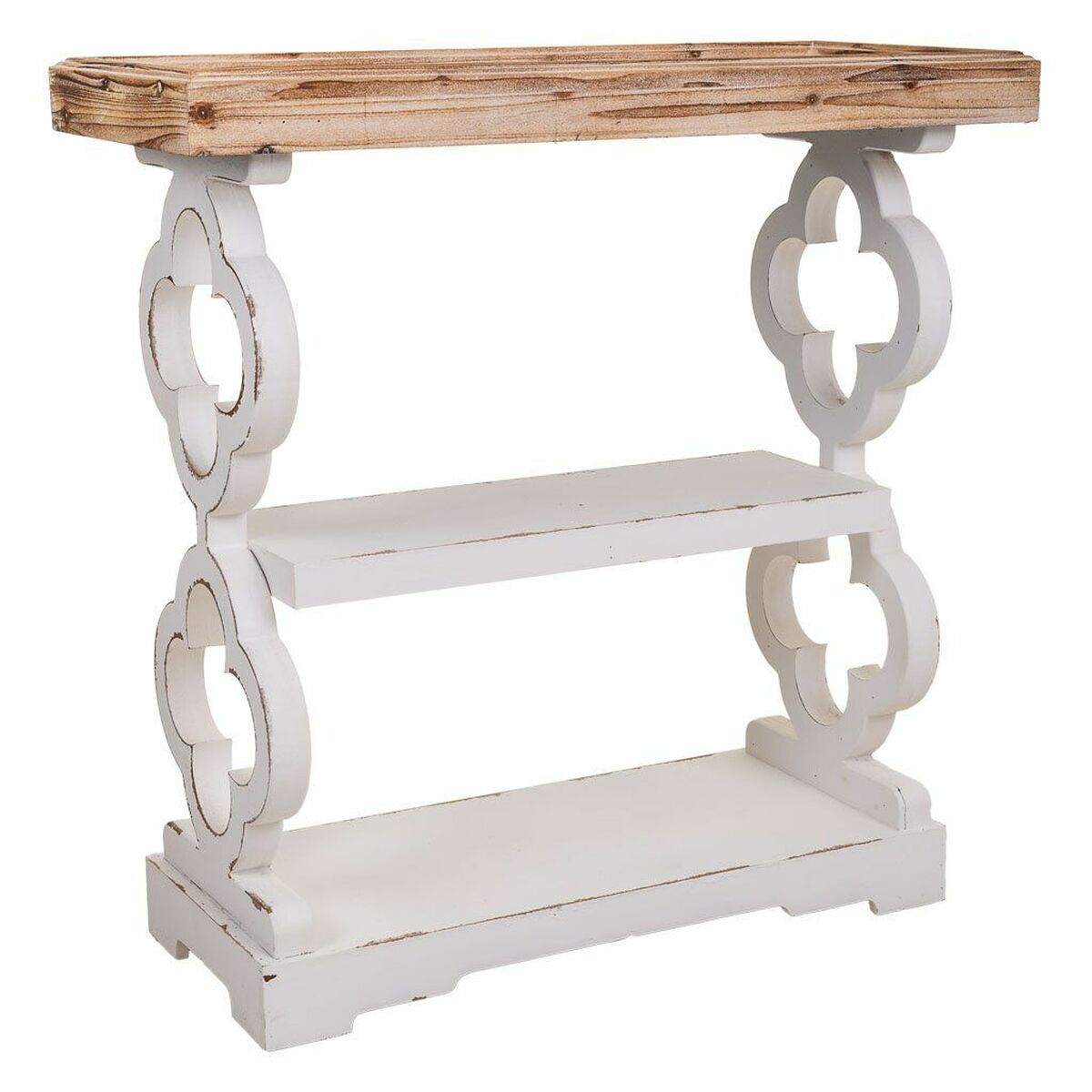 Meuble D'entrée Alexandra House Living Bois D'épicéa Bois Mdf 83 X 36 X 80 Cm