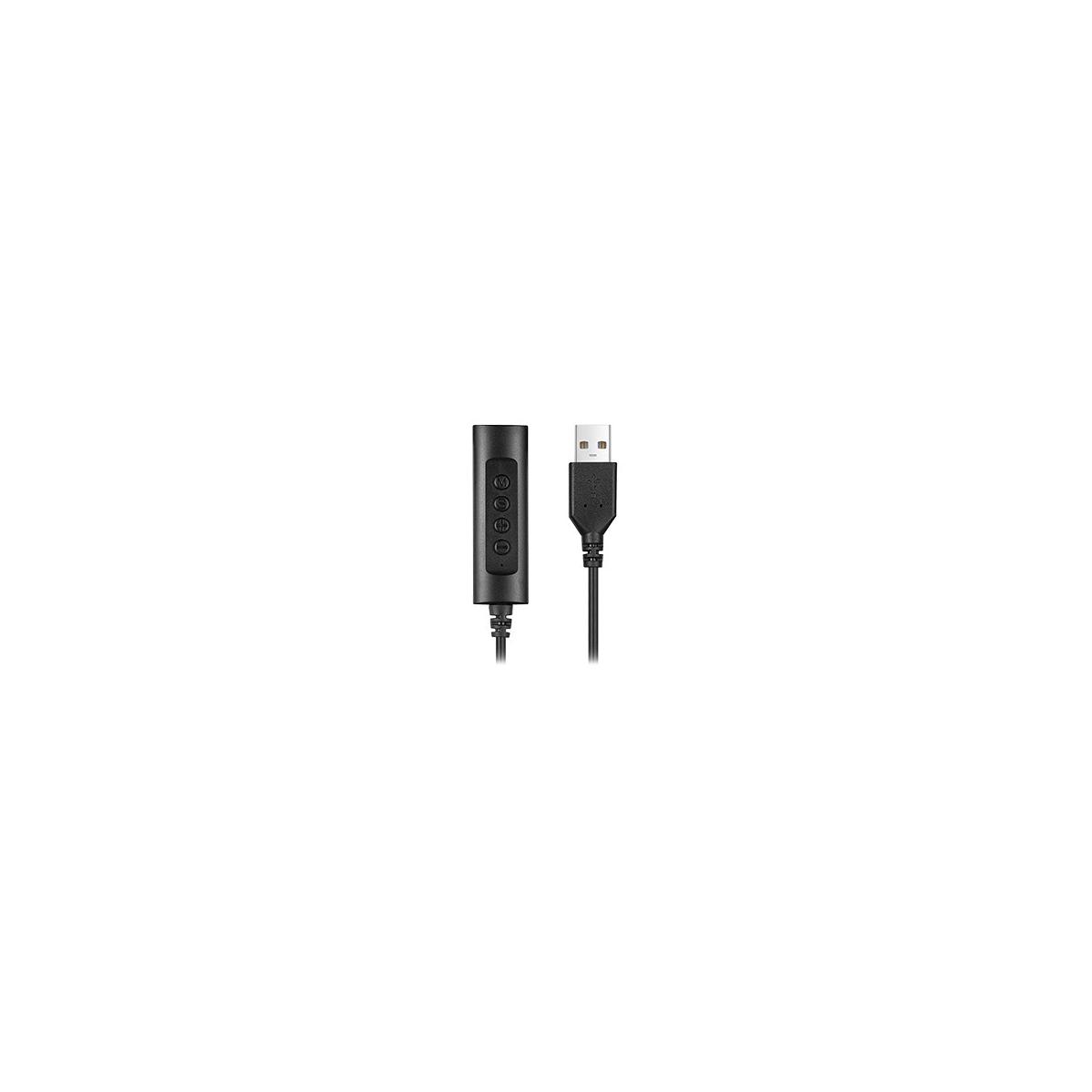 Hamlet Hheada-ua Adattatore Per Inversione Del Genere Dei Cavi Usb-a 3.5mm Nero