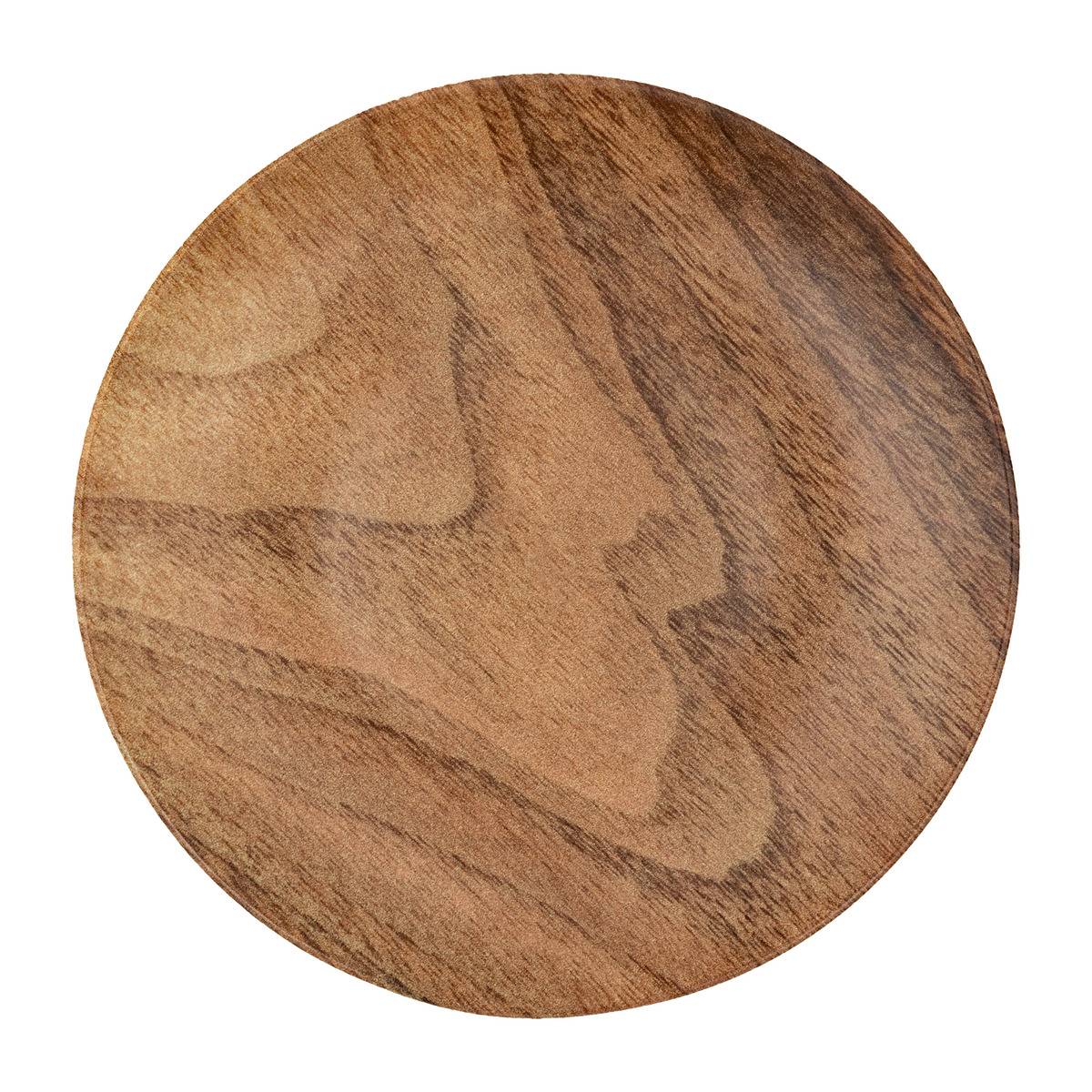 Assiette À Dessert En Bois Mood - Sg Secret De Gourmet