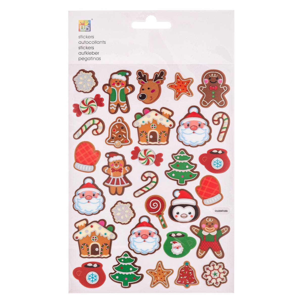 Stickers Hot 3 Assiettes X 2 - Feeric Lights & Christmas