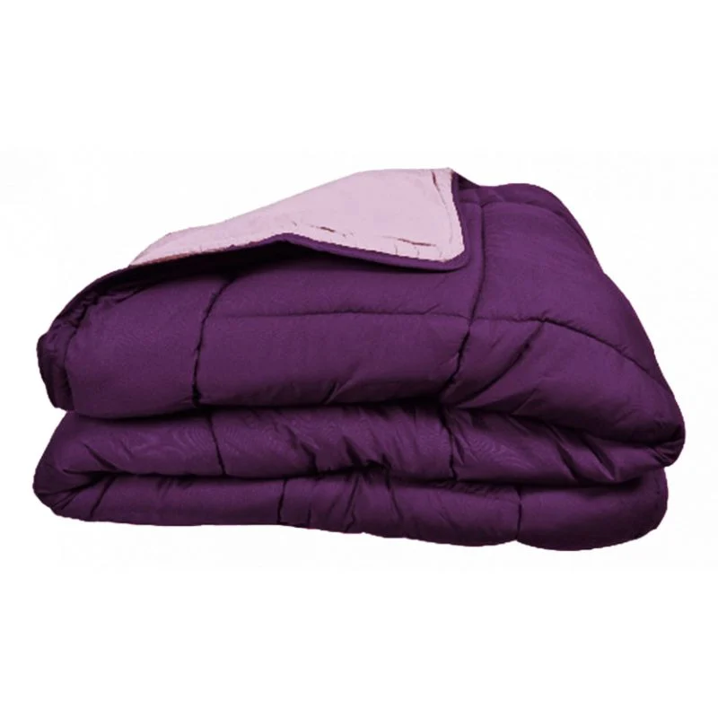 Couette Chaude Bicolore Gamme Microfibre "cocoon Non Feu - Norme Nf En Iso 12952" Toutes Dimensions Toison D'or