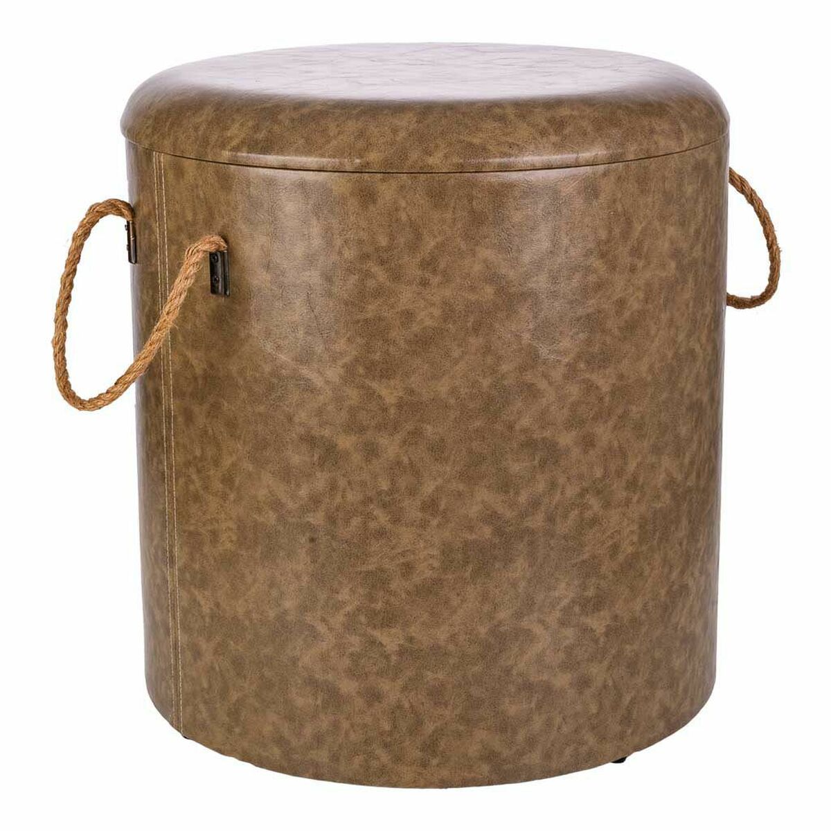 Tabouret Alexandra House Living Gris Polyuréthane Bois Mdf 40 X 42 X 40 Cm