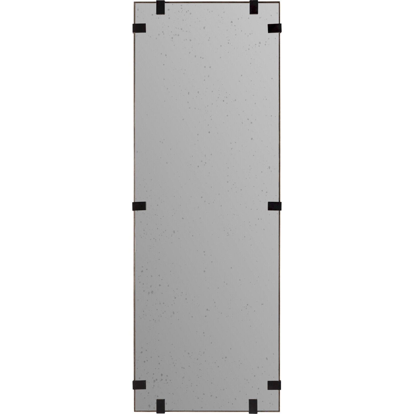 Miroir Élégant Teinte Natur Fonce - Noir Essentiel Avec Touches Métalliques