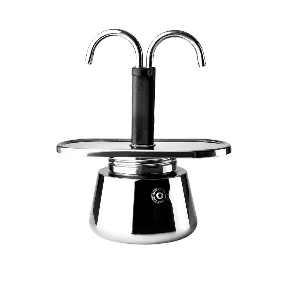 Machine Expresso Ibili Mini Espresso 2 Tasses Inox