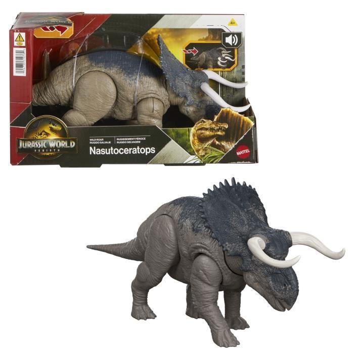 Nasutoceratops - Figurine Articulée Avec Attaque Et Son - Jgc81