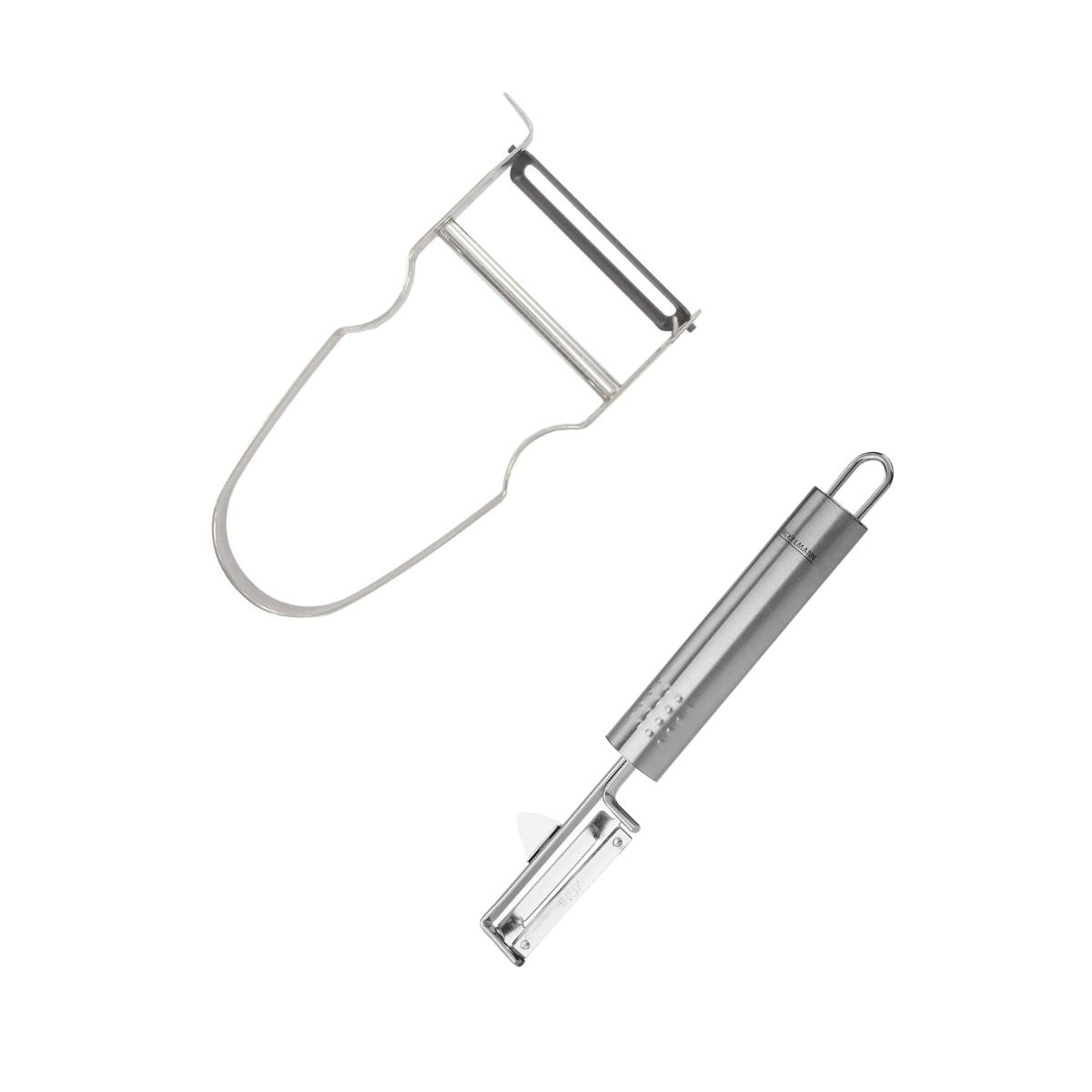 Duo Eplucheur À Légumes Pendule Et Rasoir À Légumes Castor Inox