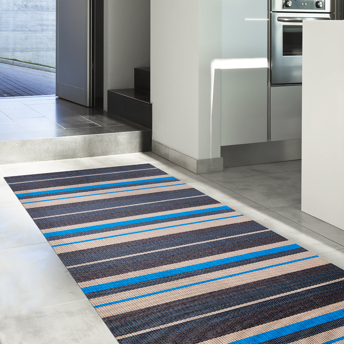 Tapis De Couloir Tapis D'entrée Palermo 90 X 400 Cm - Floordirekt