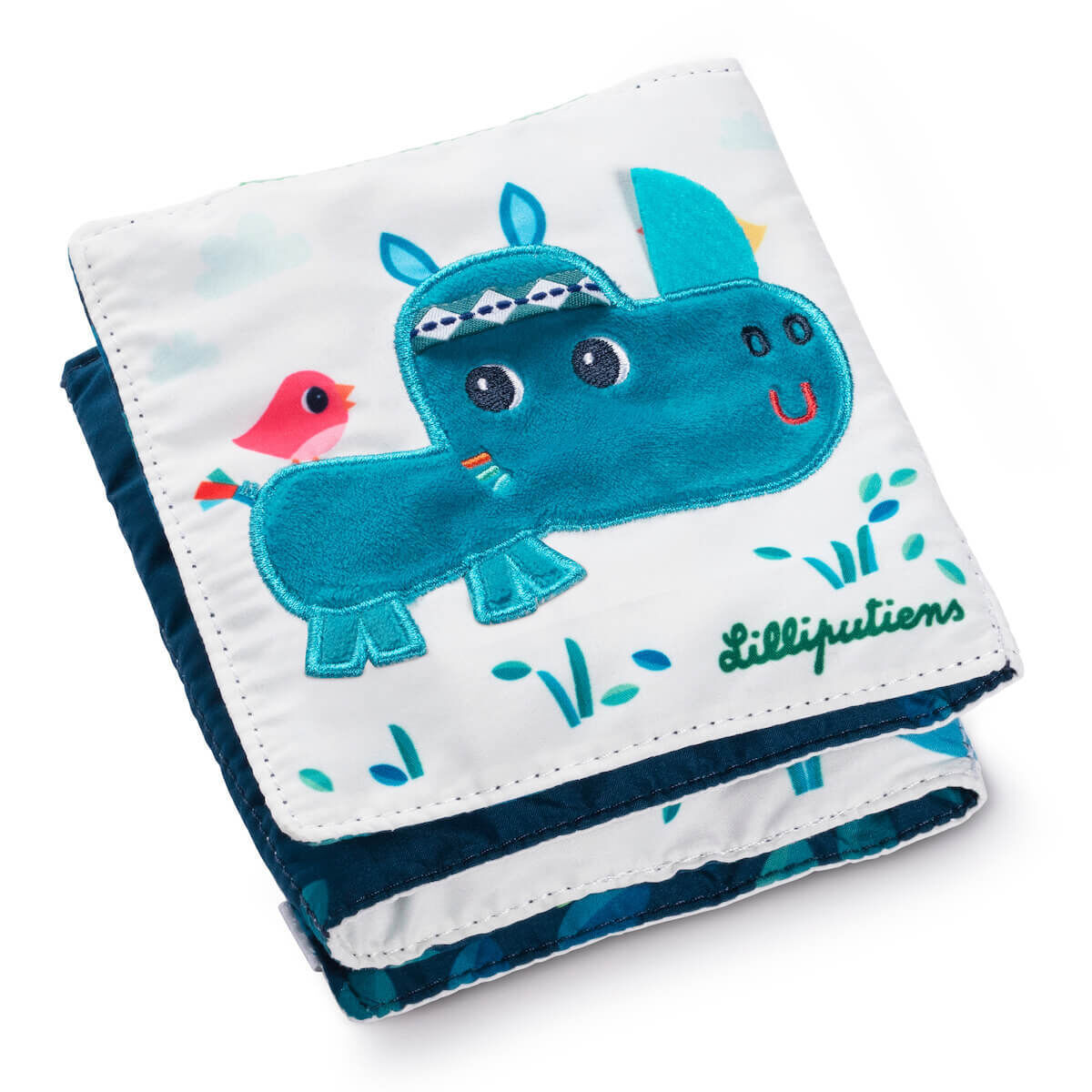 Imagier Accordéon Jungle Bleu