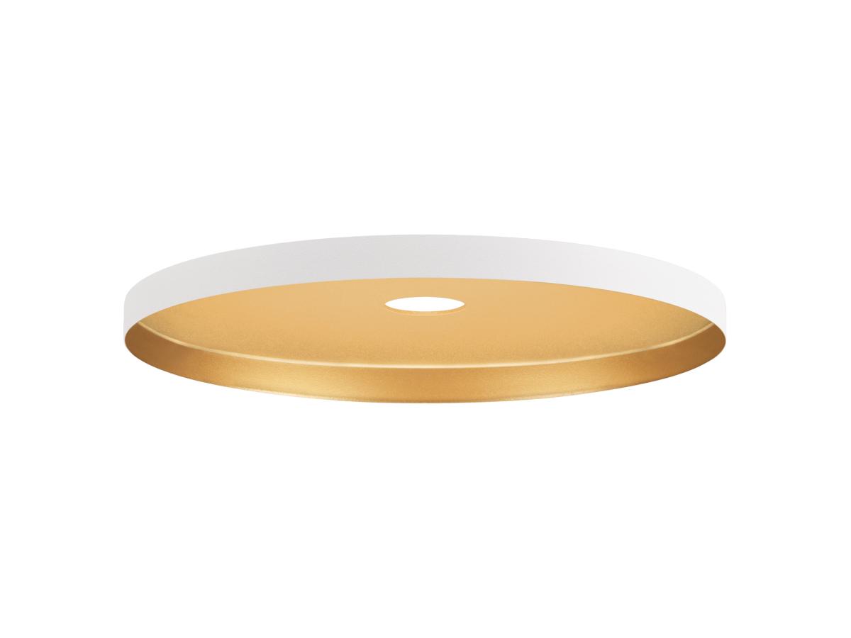 Abat-jour Mix&match Lalu® Plate 22 Intérieur Blanc/or - Slv - 1007546
