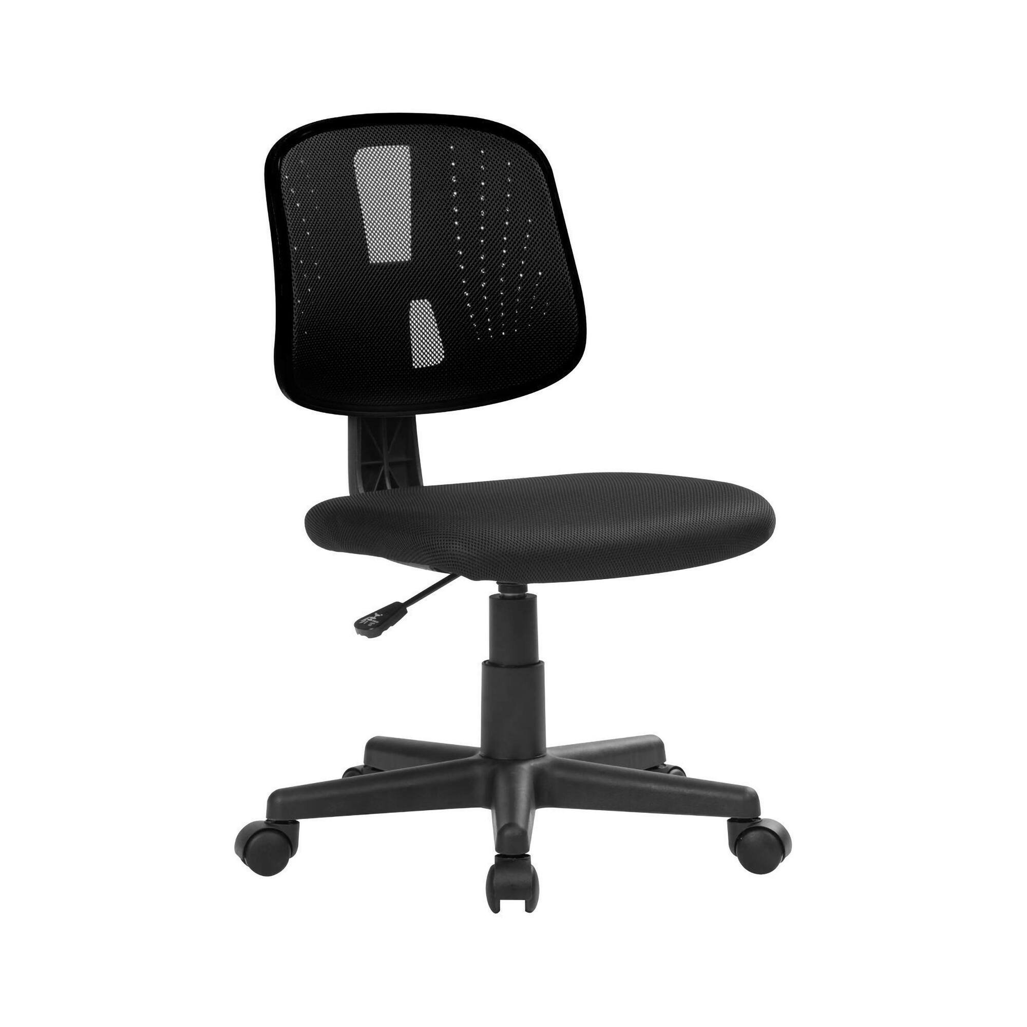 Chaise De Bureau,noir,48.5x43h93 Cm