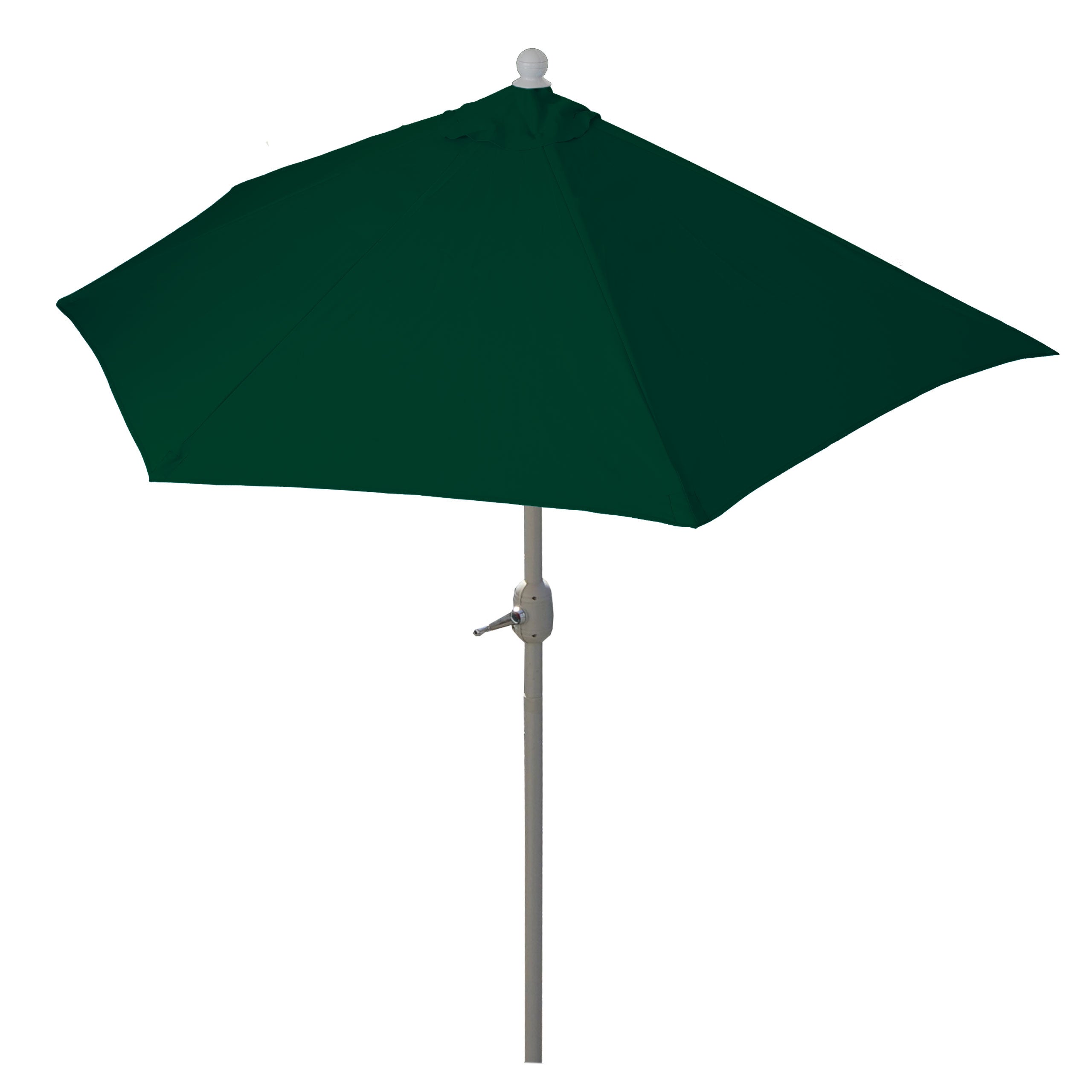 Parasol Demi-rond Balcon Uv 50+ Polyester/aluminium 3kg 300 Cm Vert Sans Pied 04_0007904