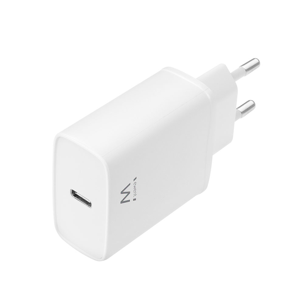Ewent Ew1320 Chargeur D'appareils Mobiles Smartphone, Universel Blanc Secteur Intérieure
