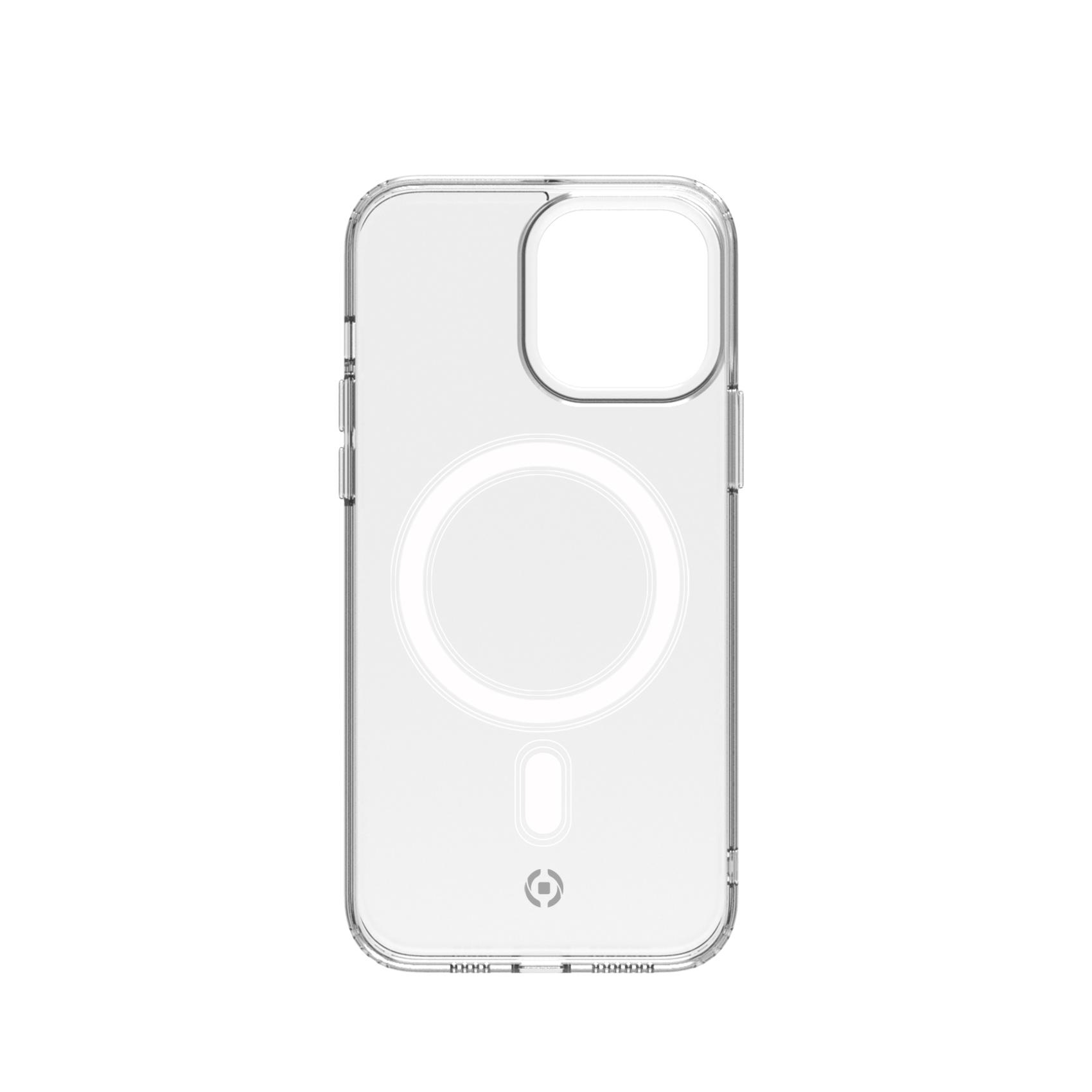 Celly Gelskinmag Iphone 13 Pro Coque De Protection Pour Téléphones Portables 15,5 Cm (6.1") Housse Transparent, Blanc