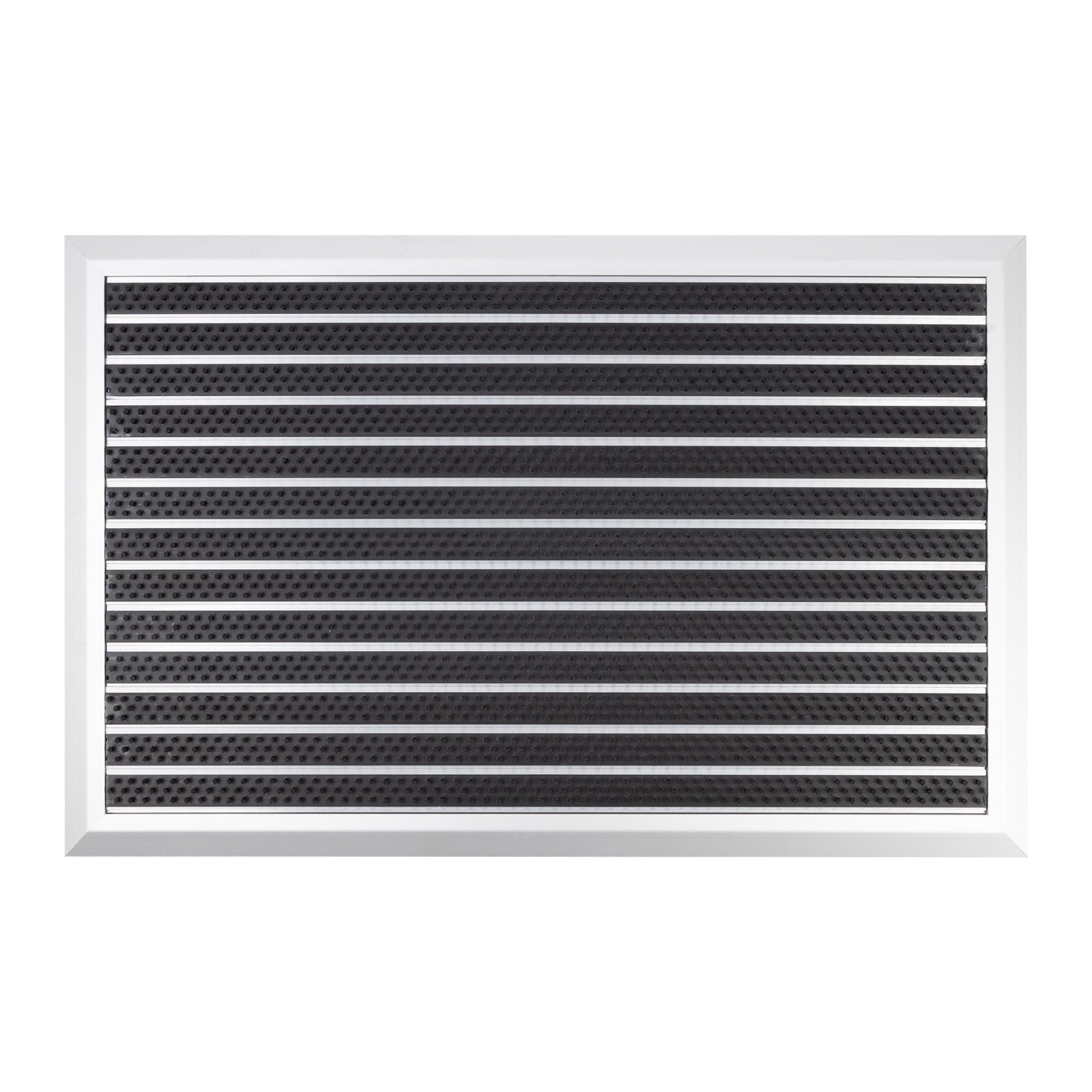 Paillasson En Aluminium Spectral Avec Brosses 47 X 68 Cm