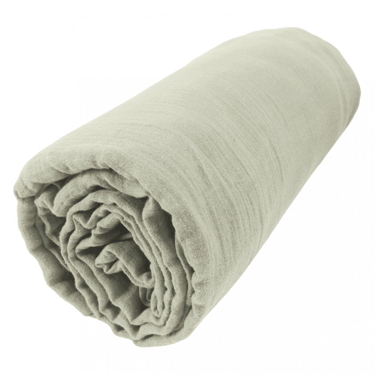 Drap Housse Double Gaze De Coton Gaïa