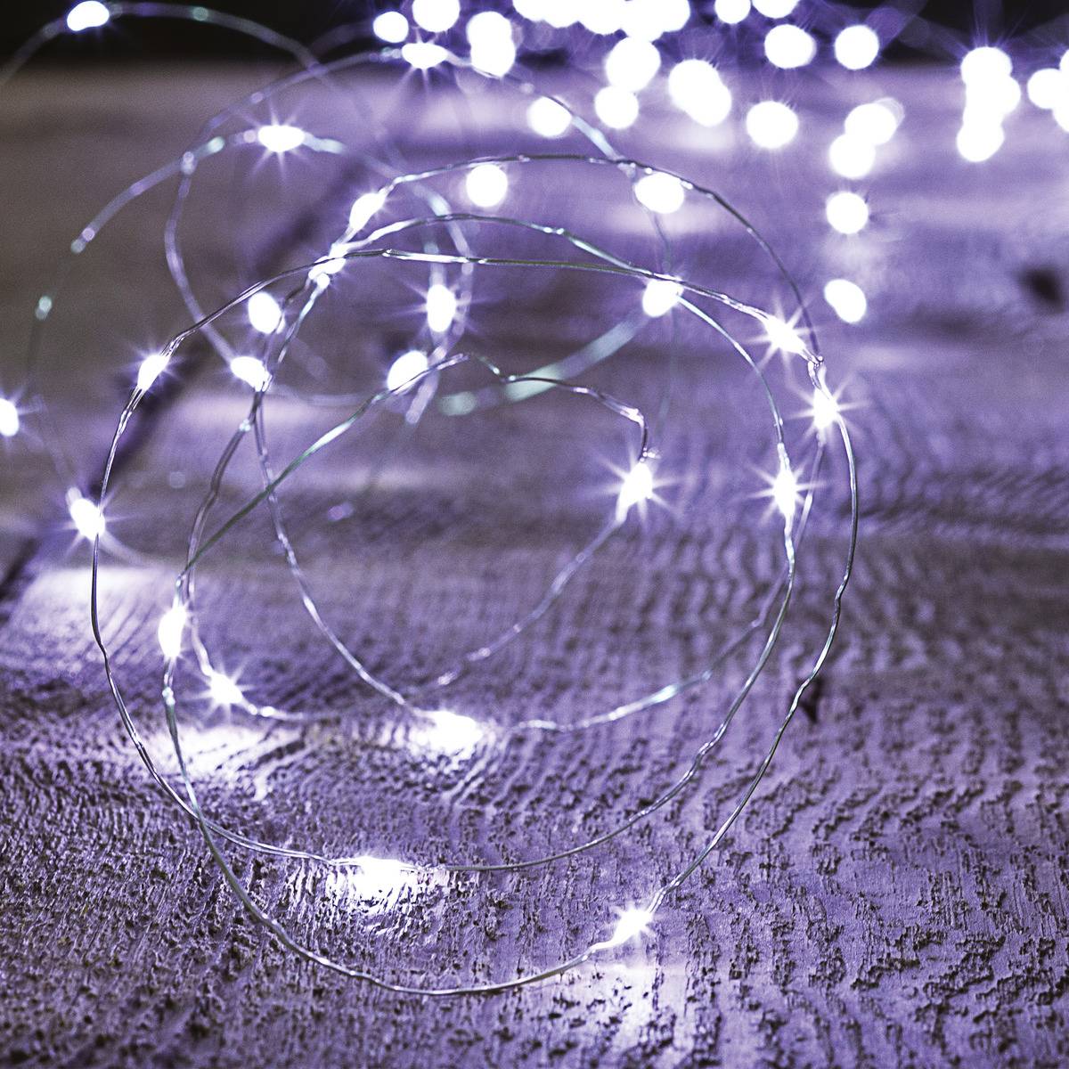 Guirlande Lumineuse Copper 200 Led 20m Extérieur Blanc Froid - Feeric Lights & Christmas
