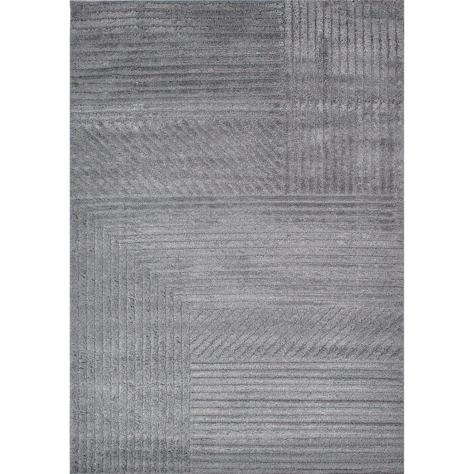 Tapis Tissé Intérieur Harmonie Géométrique - 80 X 150 Cm