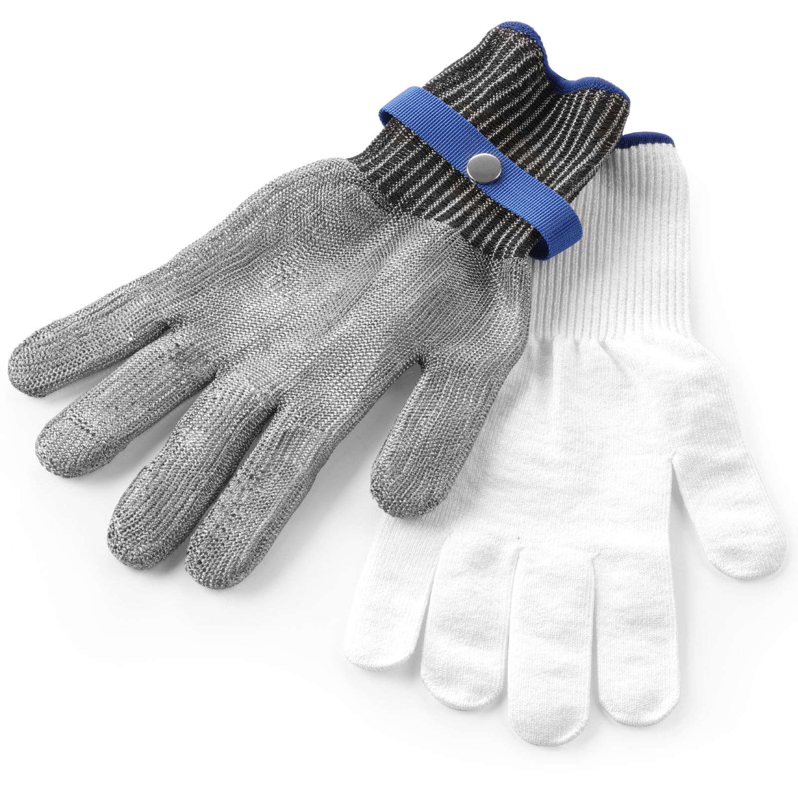 Gant De Cuisine Anti-coupure En Acier Inoxydable Taille M - Hendi 556665