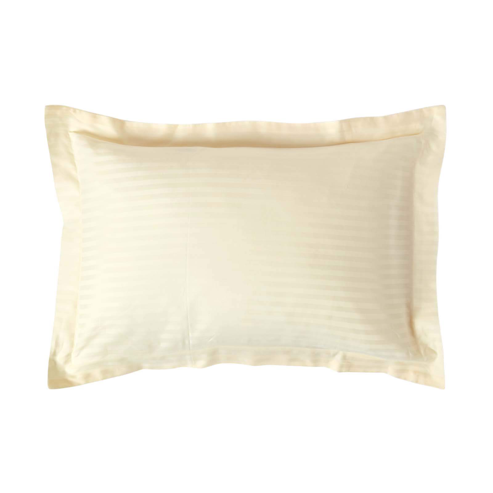 Taie D'oreiller À Volants 50x75cm Jaune Coton Égyptien 330tc Homescapes