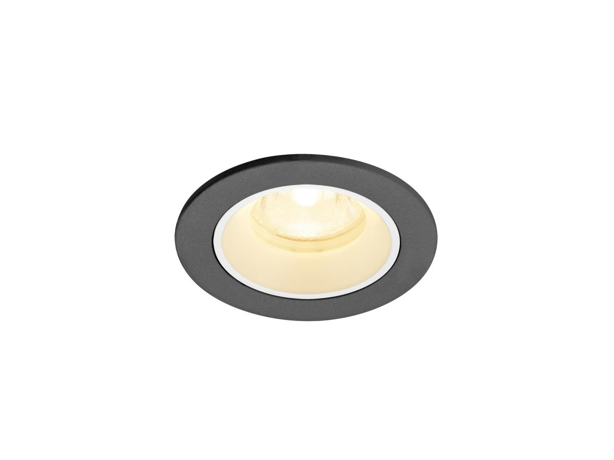 Spot Encastré Numinos® Xs Intérieur 3000 K 40c Ip20 Rond Noir / Blanc - Slv - 1009293