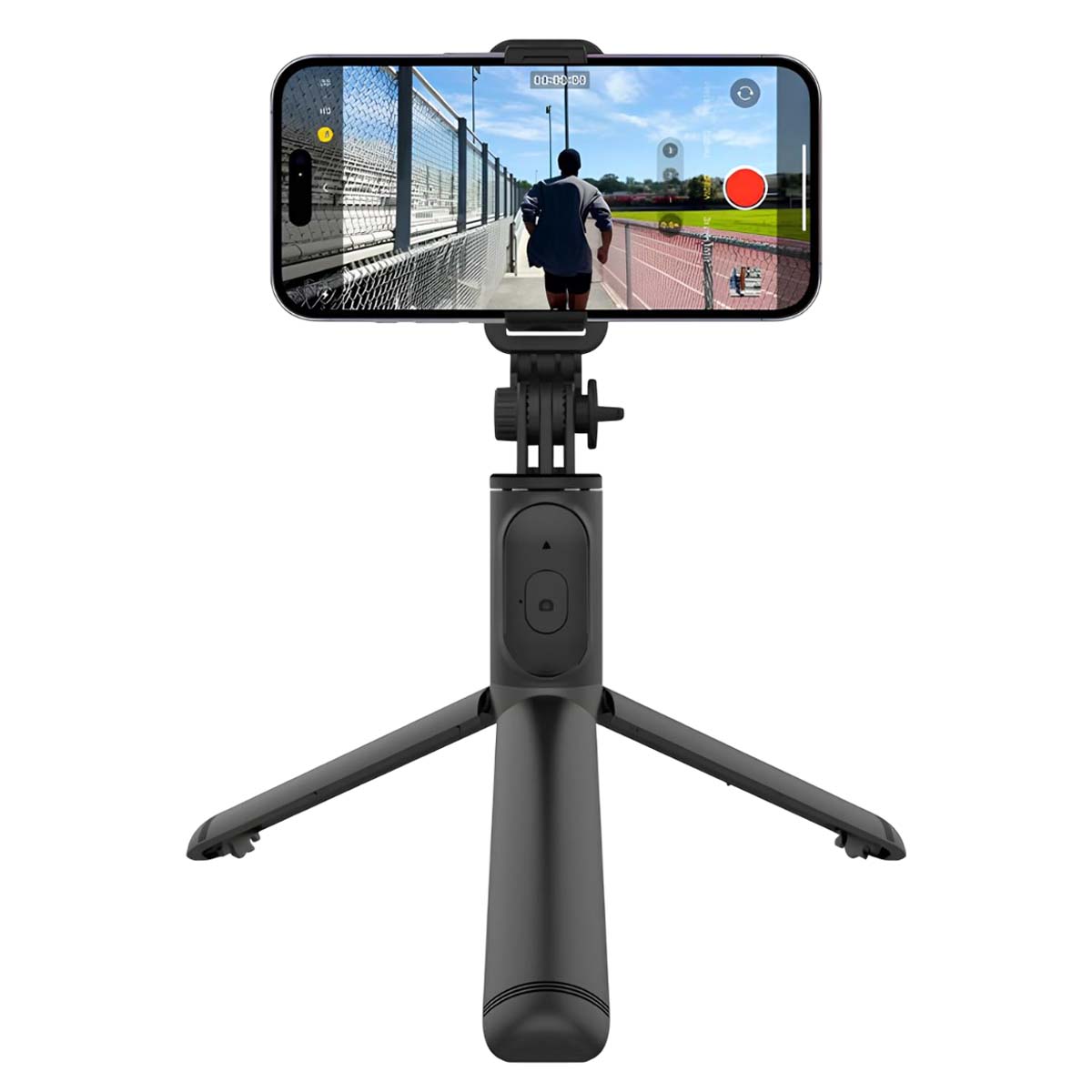 Perche À Selfie Extensible Avec Trépied Modèle Selfiego Lite Noir Crong