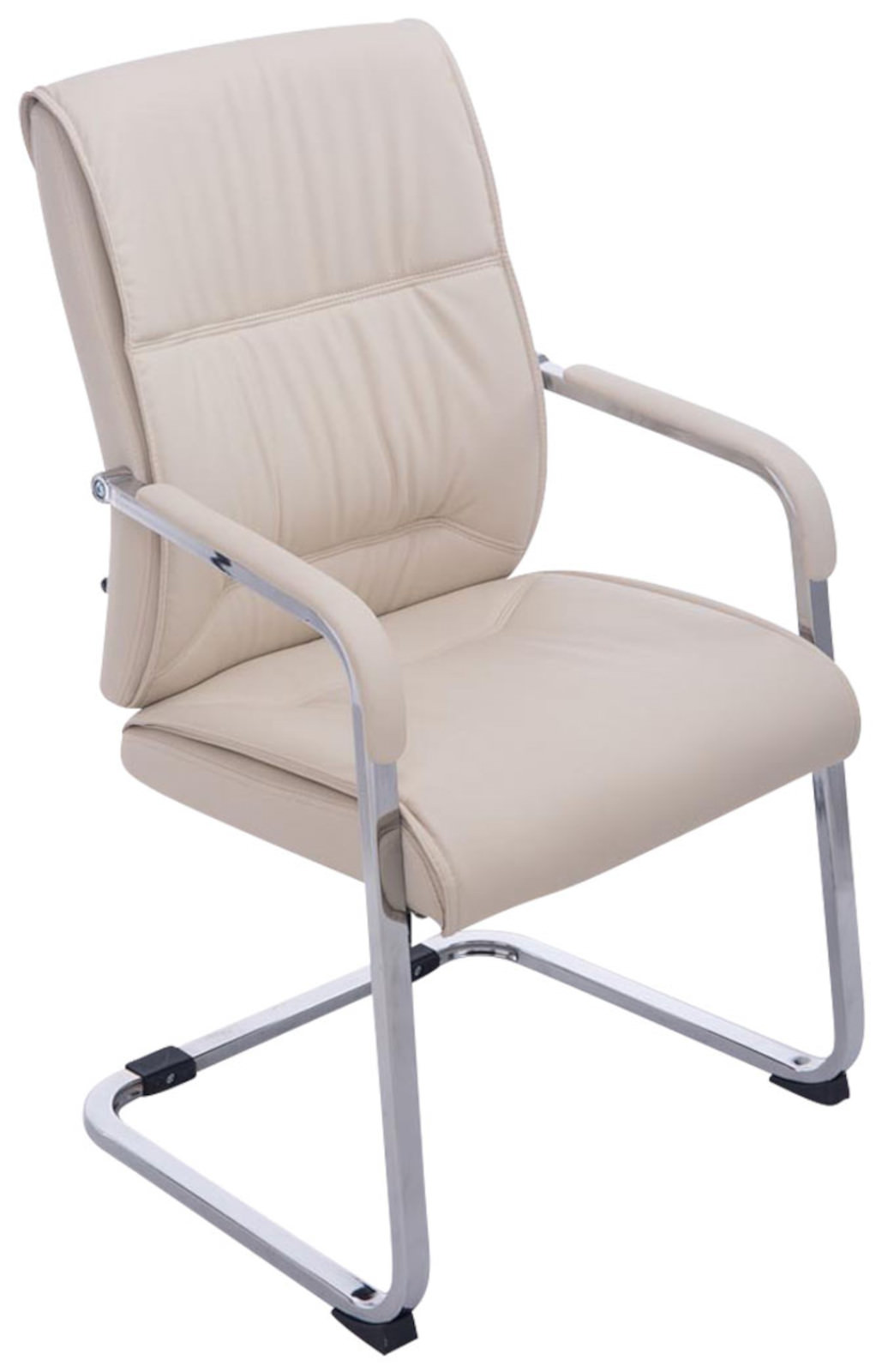 Lot De 2 Chaises Cantilever Xxl Anubis Crème