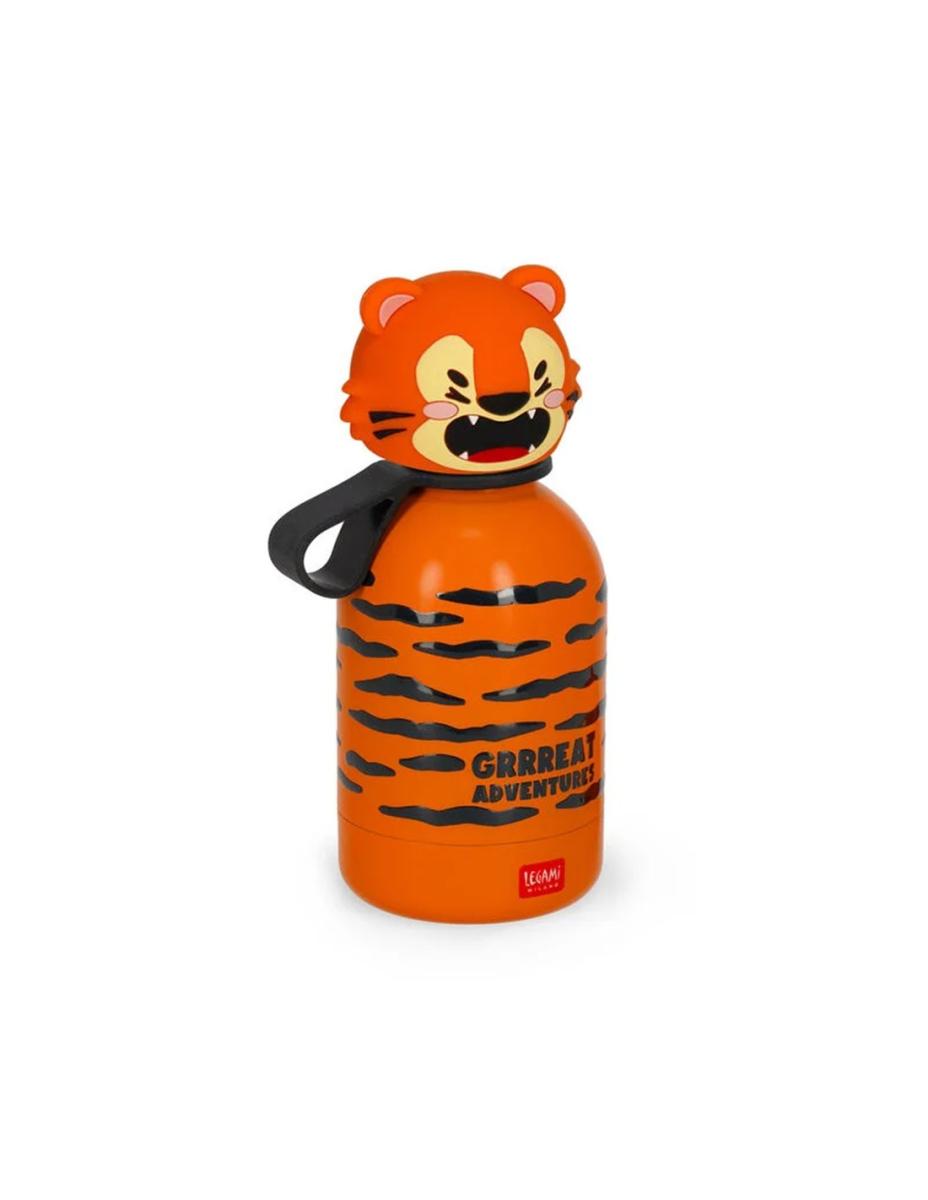 Gourde Legami Le Tigre Isotherme 12h Chaud 24h Froid Multicolor Acier