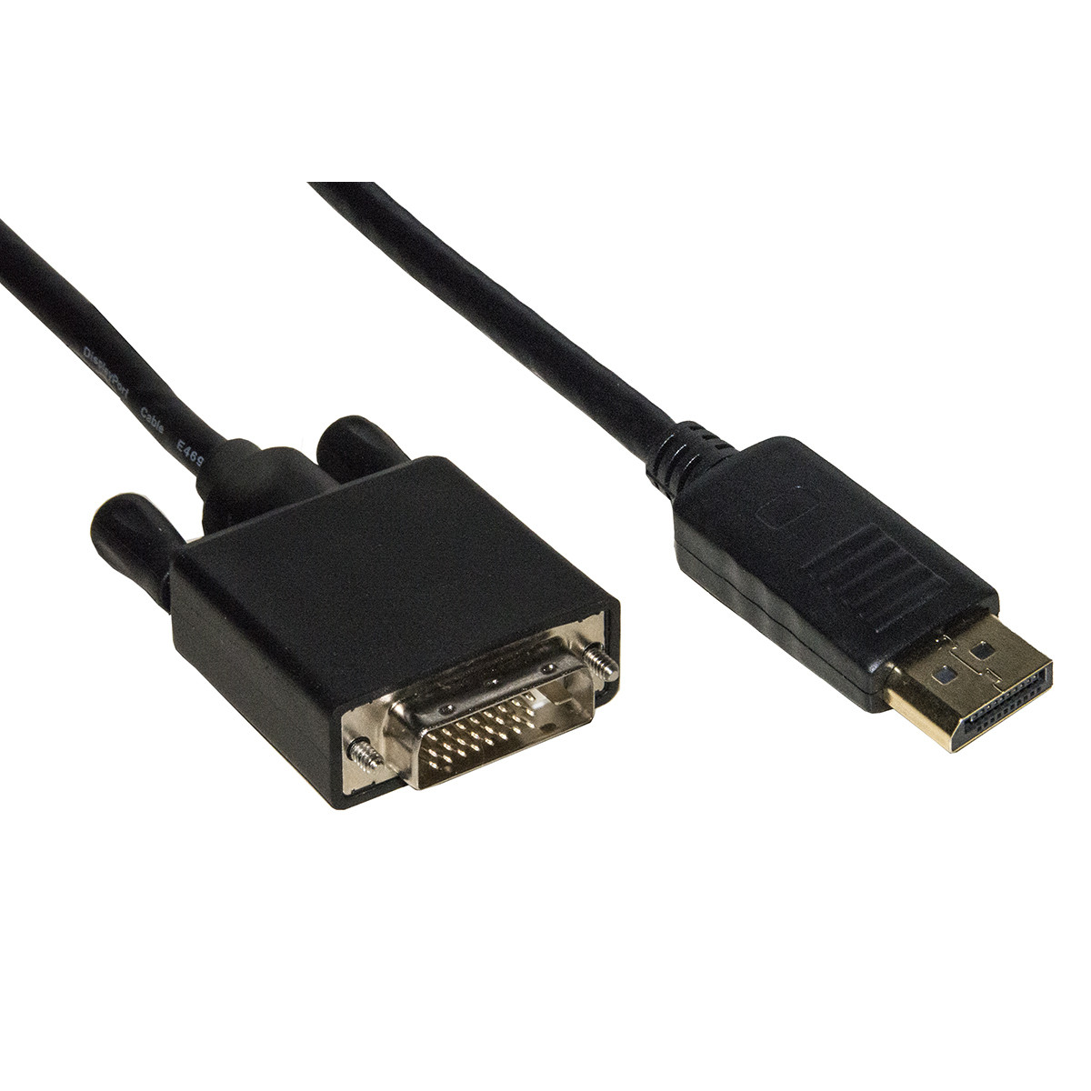 Link Accessori Lkcdpdvi20 Câble Vidéo Et Adaptateur 2 M Displayport Dvi-d Noir