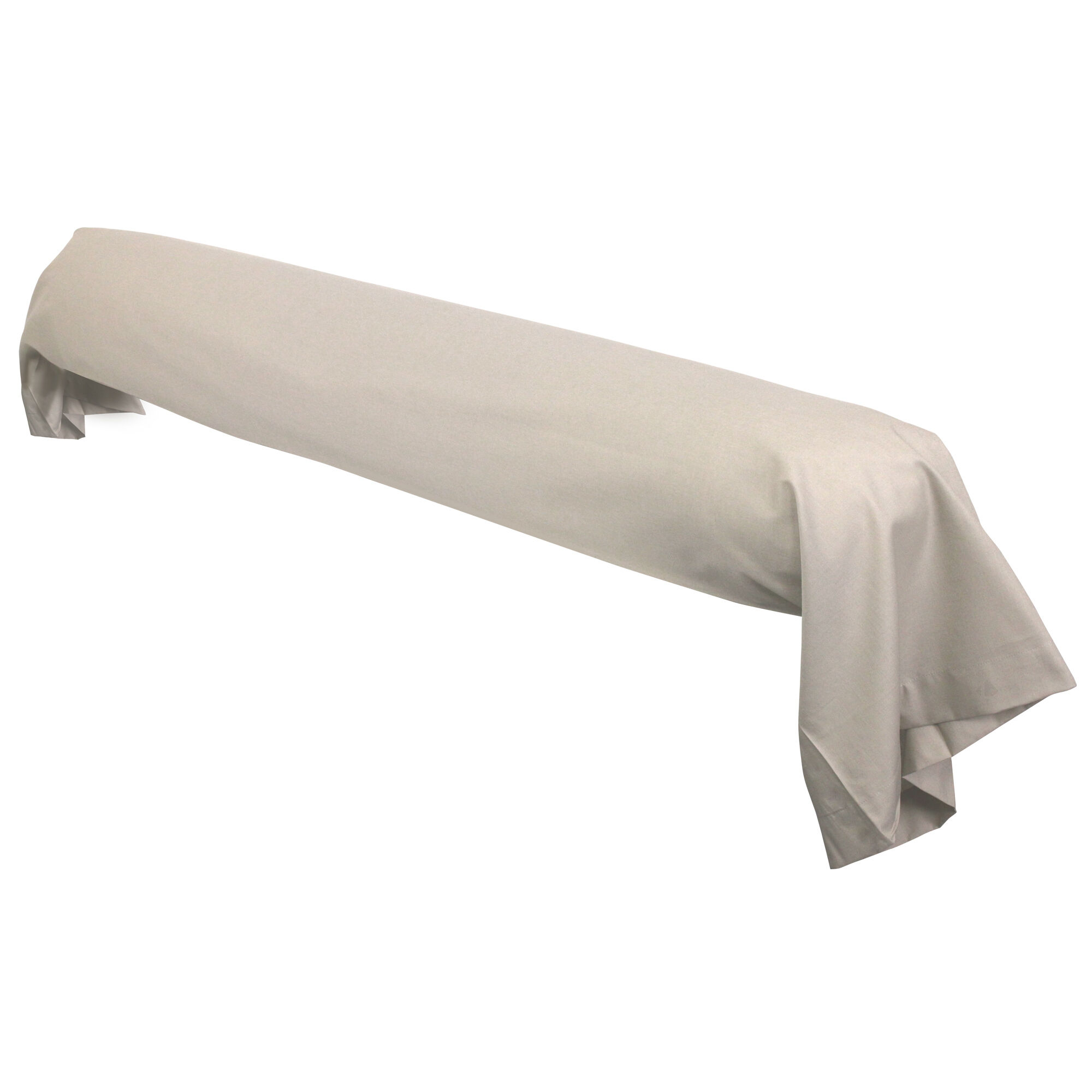 Taie De Traversin Uni 230x43 Cm Coton Alto Chamois